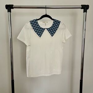 Maje collar top